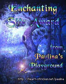 Paulina's Playground Enchanting Site Award