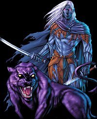 Drizzt and Guenhwyvar