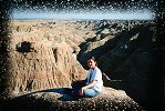 Meditating in the Badlands