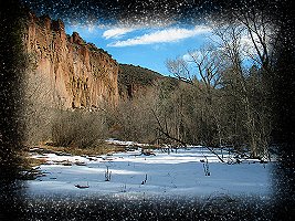 Bandelier in Winter